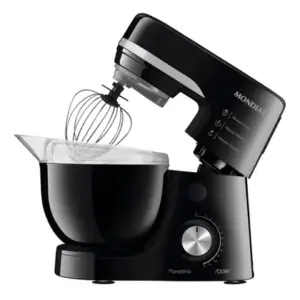 Batedeira Planetária Mondial 700W Preta 127V BP-03B