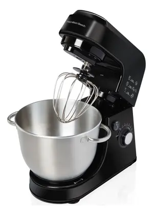 Batedeira Planetária Hamilton Beach 300W 3.8L 7 Velocidades Aço Inox Batedeira Planetária Hamilton Beach 300W 3.8L 7 Velocidades Aço Inox