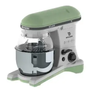 Batedeira Planetária Braesi Eclair 5L Verde Bivolt BP-500 Batedeira Planetária Braesi Eclair 5L Verde Bivolt BP-500