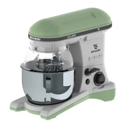 Batedeira Planetária Braesi Eclair 5L Verde Bivolt BP-500