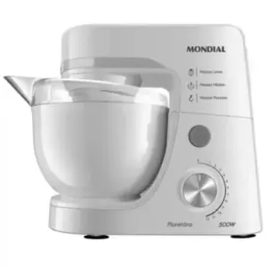 Batedeira Planetária Mondial 500W 12 Velocidades BP-03-W Batedeira Planetária Mondial 500W 12 Velocidades BP-03-W
