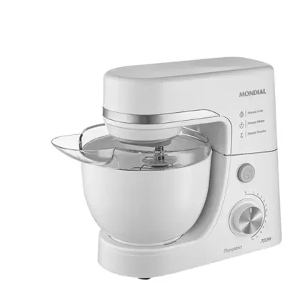 Batedeira Planetária Mondial 700W Branca 110V BP-03-W