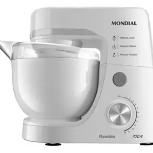 Batedeira Planetária Mondial 700W Branca BP-03-W Batedeira Planetária Mondial 700W Branca BP-03-W