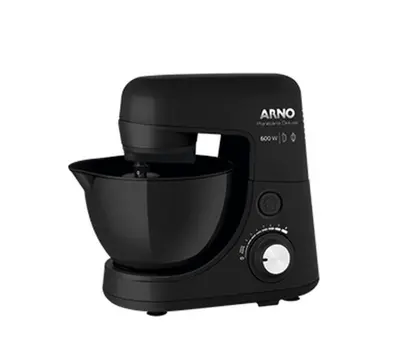 Batedeira Planetária Arno Nova Deluxe 600W Preta SX34