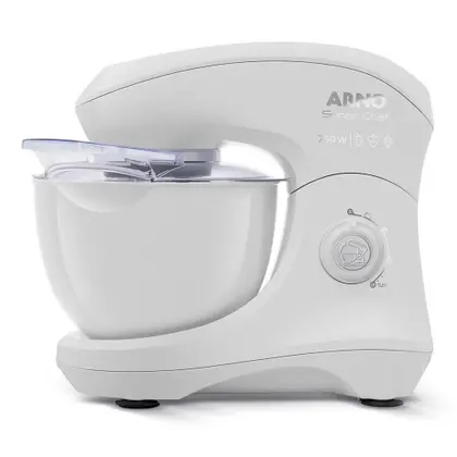Batedeira Planetária Arno Super Chef 750W 5L Branca 127V