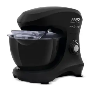 Batedeira Planetária Arno Super Chef 750W 5L Preta KM01 Batedeira Planetária Arno Super Chef 750W 5L Preta KM01