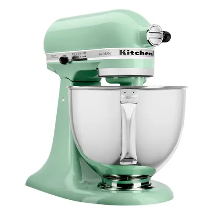 Batedeira Planetária KitchenAid Artisan Stand Mixer com 3 Batedores Pistachio