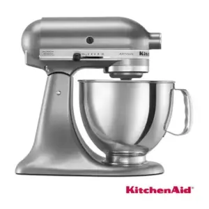 Batedeira Planetária KitchenAid Artisan Stand Mixer Silver 110V