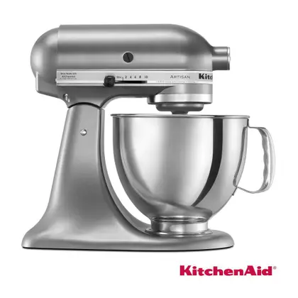 Batedeira Planetária KitchenAid Artisan Stand Mixer Silver 110V