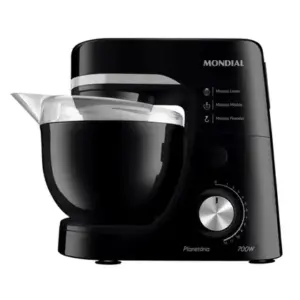 Batedeira Planetária Mondial 700W 12 Velocidades Preta BP-03 Batedeira Planetária Mondial 700W 12 Velocidades Preta BP-03