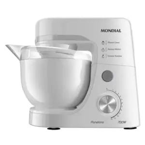 Batedeira Planetária Mondial Premium 700W Branca 110V BP-03W Batedeira Planetária Mondial Premium 700W Branca 110V BP-03W