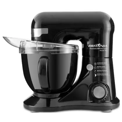 Batedeira Planetária Britânia 4.5L Preta 220V
