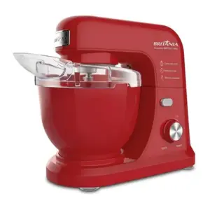 Batedeira Planetária Britânia Turbo 700W 4L Vermelha Batedeira Planetária Britânia Turbo 700W 4L Vermelha