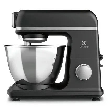 Batedeira Planetária Electrolux Expert 800W com Tecnologia TruFlow Preta 127V KMP70