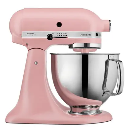 Batedeira Planetária KitchenAid Stand Mixer 4.8L Rose 127V