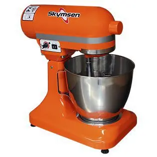 Batedeira Planetária Industrial Skymsen 5L Laranja BPS05N