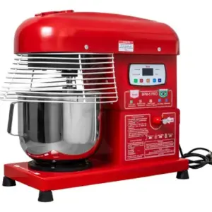 Batedeira Planetária Profissional Maná 5L Vermelha