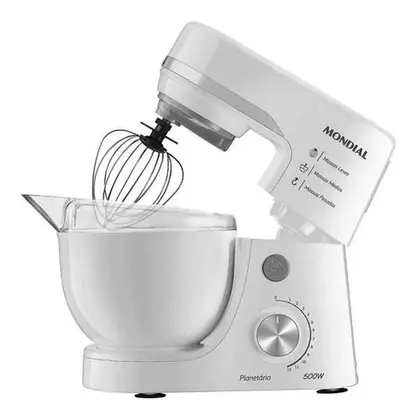Batedeira Planetária Mondial 12 Velocidades Branca 110V BP-03