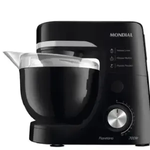 Batedeira Planetária Mondial 700W Preta 127V BP-03-B Batedeira Planetária Mondial 700W Preta 127V BP-03-B