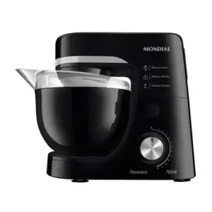Batedeira Planetária Mondial 700W Preta 220V BP-03-B