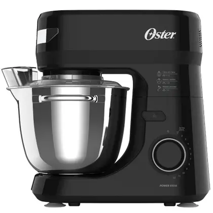 Batedeira Planetária Oster Bowl Inox 850W 4L 12 Velocidades com Partida Suave OBAT641