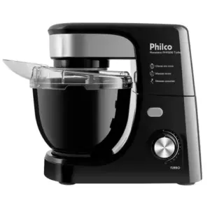 Batedeira Planetária Philco Turbo 700W 12 Velocidades Preta PHP500