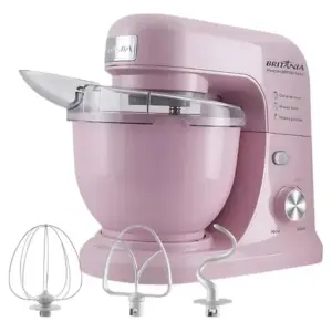 Batedeira Planetária Britânia Turbo 700W 4L Rosa Batedeira Planetária Britânia Turbo 700W 4L Rosa