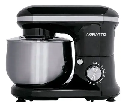 Batedeira Planetária Agratto Supremma 700W 5L Preta