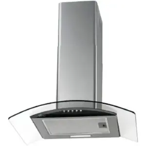 Coifa de Parede Fischer Talent Fit Vidro Curvo 60cm Inox 280 Coifa de Parede Fischer Talent Fit Vidro Curvo 60cm Inox 280