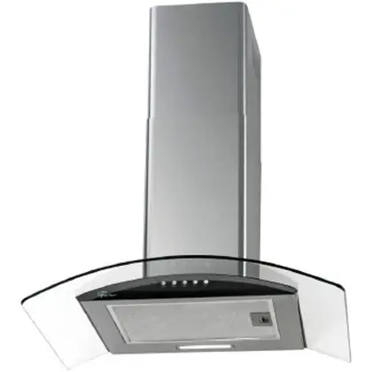 Coifa de Parede Fischer Talent Fit Vidro Curvo 60cm Inox 280