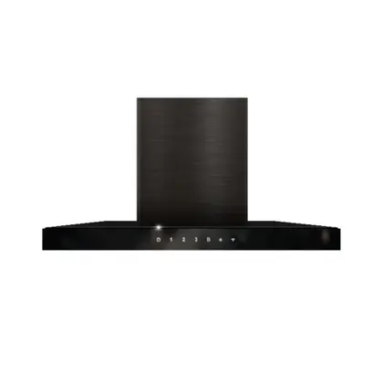 Coifa de Parede Cuisinart Arkton Advanced 90cm Aço Inox Preto 220V 4092540011