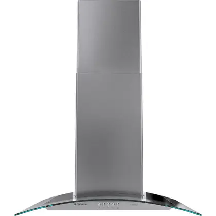Coifa de Parede Cadence Inspire Vidro Curvo 60cm Inox 190W 220V CFA365