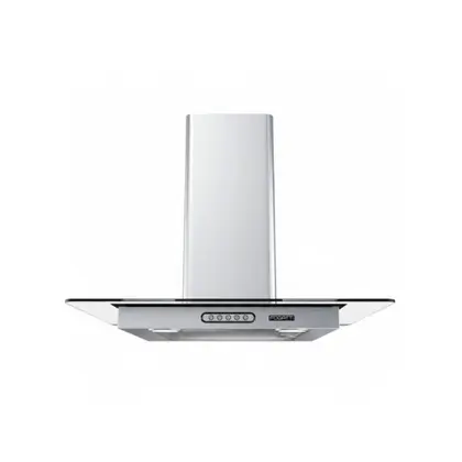 Coifa de Parede Fogatti Duto Slim Vidro Reto 60cm Inox