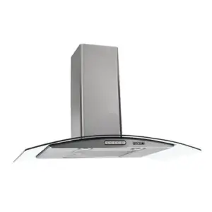 Coifa de Parede Fogatti Duto Slim Vidro Curvo 80cm Inox Coifa de Parede Fogatti Duto Slim Vidro Curvo 80cm Inox