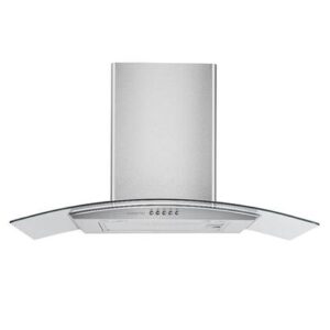 Coifa de Parede Agratto Residencial Vidro Curvo 90cm Inox CPV90 Coifa de Parede Agratto Residencial Vidro Curvo 90cm Inox CPV90