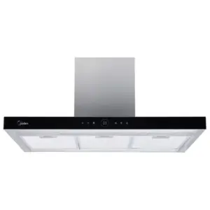 Coifa de Parede Midea Smart Touch 90cm Inox MH90M77AT22MW1