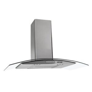 Coifa de Parede Fogatti Duto Slim Vidro Curvo 90cm Inox Coifa de Parede Fogatti Duto Slim Vidro Curvo 90cm Inox