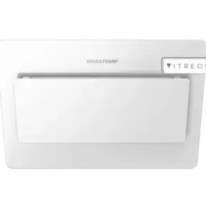Coifa de Parede Brastemp Vitreous 80cm Branca com alta sucção GAV80AB