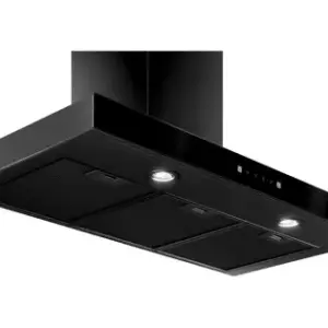 Coifa de Parede Brastemp Eclipse Collection 90cm para 5 bocas BAE90AP Coifa de Parede Brastemp Eclipse Collection 90cm para 5 bocas BAE90AP