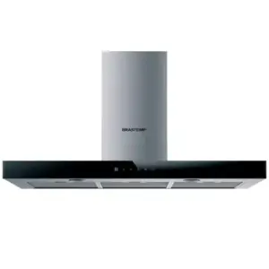 Coifa de Parede Brastemp T-Box 90cm Inox 220V BAE90ARBNA Coifa de Parede Brastemp T-Box 90cm Inox 220V BAE90ARBNA