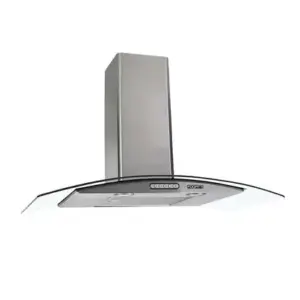 Coifa de Parede Fogatti Vidro Curvo 90cm Inox Coifa de Parede Fogatti Vidro Curvo 90cm Inox