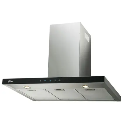 Coifa de Parede Fischer Infinity Touch Digital 90cm Vidro Preto