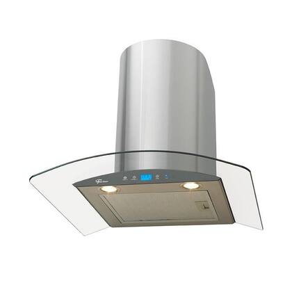 Coifa de Parede Fischer Talent Touch Vidro 60cm Inox 127V