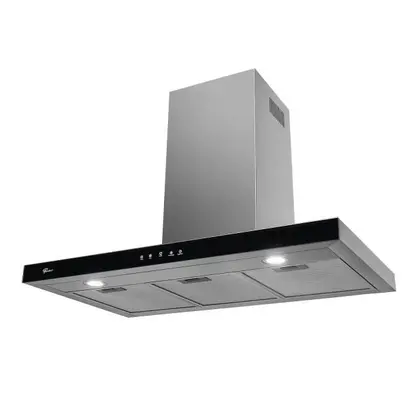 Coifa de Parede Fischer Infinity Touch Screen 90cm Preta 127V