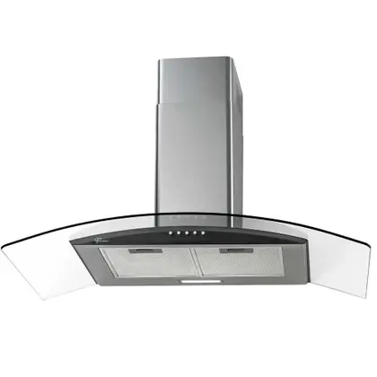 Coifa de Parede Fischer Fit Vidro 90cm