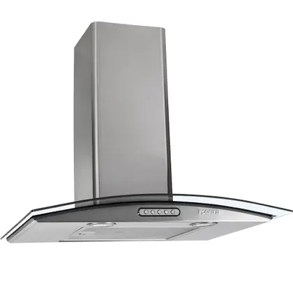 Coifa de Parede Fogatti Slim Vidro Curvo 60cm Inox 220V