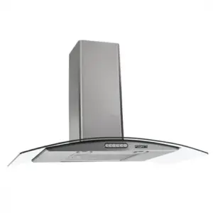 Coifa de Parede Fogatti Slim Vidro Curvo 90cm Inox 220V Coifa de Parede Fogatti Slim Vidro Curvo 90cm Inox 220V