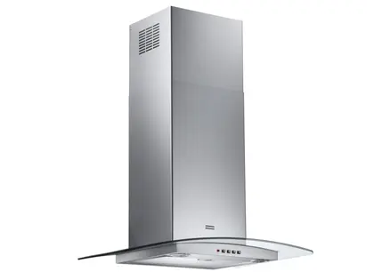 Coifa de Parede Franke Glass Ray Vidro Curvo 60cm Inox para 4 bocas 3 Velocidades