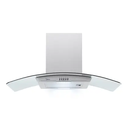 Coifa de Parede Midea Vidro 90cm Inox 220V RGB902