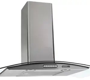 Coifa de Parede Nardelli Slim Vidro Curvo 80cm para 4 a 6 bocas Coifa de Parede Nardelli Slim Vidro Curvo 80cm para 4 a 6 bocas